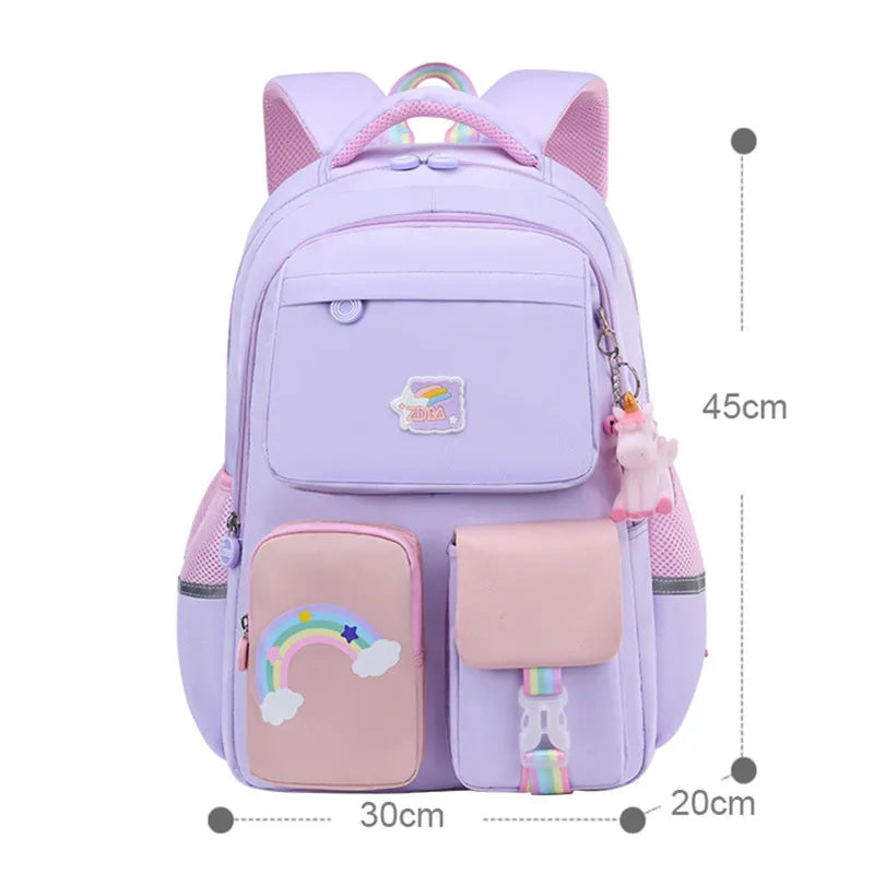 Waterproof Girls School Bags Children Primary School Backpack