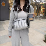 Winter Cross body Down Bag Space Cotton Shoulder Bags For Women Handbag
