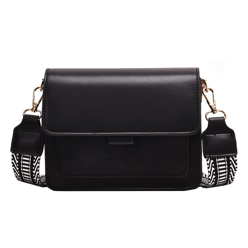 Winter Lady Messenger Bag Solid Retro Mini Mobile Phone Bag Lady Shoulder Bag