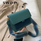 Winter Lady Messenger Bag Solid Retro Mini Mobile Phone Bag Lady Shoulder Bag