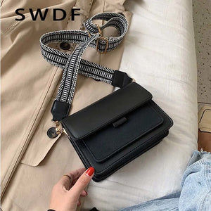 Winter Lady Messenger Bag Solid Retro Mini Mobile Phone Bag Lady Shoulder Bag