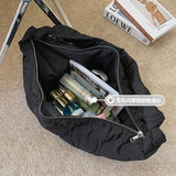 Winter Women Shoulder Bags Down Feather Padded Big Crossbody Hobo Bag