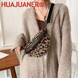 Leopard Print Crossbody Chest Bag Fanny Pack