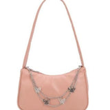 Butterfly Chain Shoulder Bags Casual Underarm Bags
