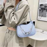 Butterfly Chain Shoulder Bags Casual Underarm Bags