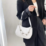 Butterfly Chain Shoulder Bags Casual Underarm Bags