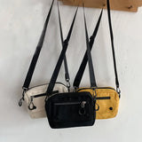Canvas Crossbody Bag for Women Japan Style Shoulder Purse