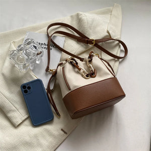 Women Crossbody PU Leather Handbag Large Capacity Shopping Party Shoulder Bag