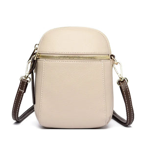 Women Crossbody Leather Space Handbag Large Capacity Shopping Party Cellphone Sh