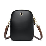 Women Crossbody Leather Space Handbag Large Capacity Shopping Party Cellphone Sh