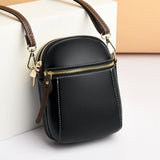 Women Crossbody Leather Space Handbag Large Capacity Shopping Party Cellphone Sh