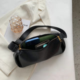 Women Daily Casual Pu Leather Bags Shoulder Bucket Large Capacity Crossbody Soft