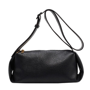 Women Daily Casual Pu Leather Bags Shoulder Bucket Large Capacity Crossbody Soft