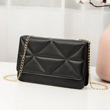 Small PU Leather Messenger Crossbody Shoulder Bag Mini Clutch Handbag