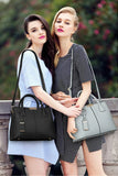 Women Leather Shoulder Bag Ladies Messenger Crossbody Tassel Zipper Tote