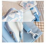 Japanese Ita Bag Transparent Pocket Backpack