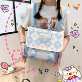 Japanese Ita Bag Transparent Pocket Backpack