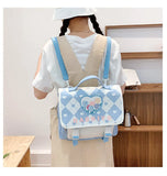 Japanese Ita Bag Transparent Pocket Backpack