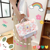 Japanese Ita Bag Transparent Pocket Backpack