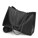 Women Leather Handbags Woman Bags Big Tote Hand Bag Set Chain Bolsa Feminina