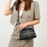 Women Leather Shoulder Handbag Large Capacity Shopping Party