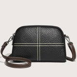 Women Leather Shoulder Handbag Large Capacity Shopping Party
