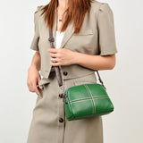 Women Leather Shoulder Handbag Large Capacity Shopping Party
