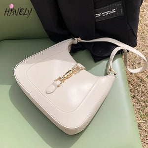 Women Leather Shoulder Bag with 2 Belts, Fashionable Purses