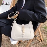 Women Leather Shoulder Bag with 2 Belts, Fashionable Purses