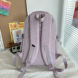 Women School Backpack Nylon Bagpack Female Anti Theft Rucksack Casual Lady