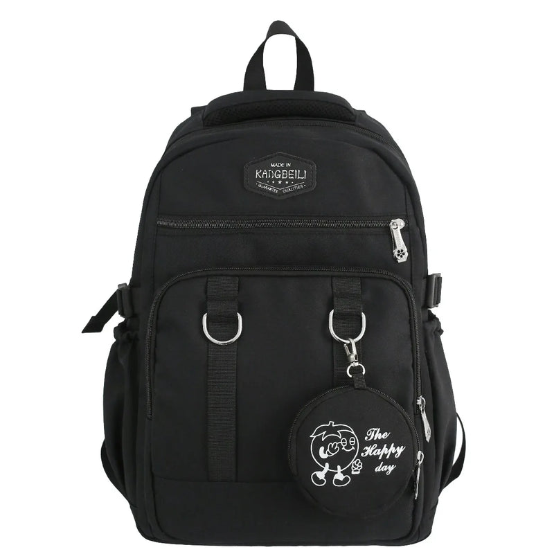 Women School Backpack Nylon Bagpack Female Anti Theft Rucksack Casual Lady