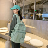 Women School Backpack Nylon Bagpack Female Anti Theft Rucksack Casual Lady