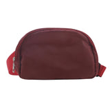 Women Waist Bag Fanny Pack with Chest Zipper Bag