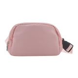 Women Waist Bag Fanny Pack with Chest Zipper Bag