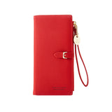 Women Long Wallet Multi-card Position Clutch Zipper Student Wallet