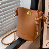 Women's Retro Bucket Shoulder Bag All-match Handbag