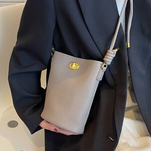 Women's Retro Bucket Shoulder Bag All-match Handbag