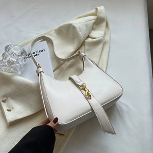 Small Leather Crossbody Bag for Women, Single Shoulder Handbag