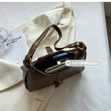 Small Leather Crossbody Bag for Women, Single Shoulder Handbag