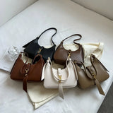 Small Leather Crossbody Bag for Women, Single Shoulder Handbag