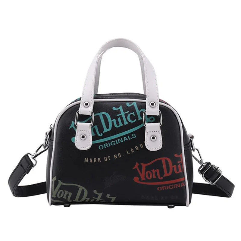 Women's Leather Messenger Bag Crossbody Tote Handbag