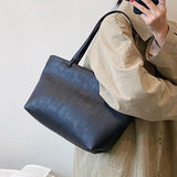 Women's Large Capacity Tote Handbag - Casual Shoulder Bag
