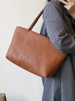 Women's Large Capacity Tote Handbag - Casual Shoulder Bag