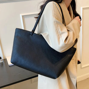 Women's Large Capacity Tote Handbag - Casual Shoulder Bag