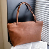 Women's Large Capacity Tote Handbag - Casual Shoulder Bag