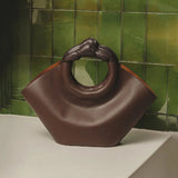 Vintage Tote Bag PU Leather Handbag
