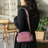 Women's Messenger Mommy Shoulder Bag Polyester Cosmetic Bag