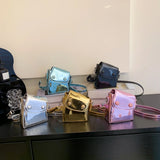 Bright Leather Shoulder Bag for Women