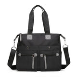 Waterproof Nylon Tote Messenger Crossbody Shoulder Bag Large Capacity
