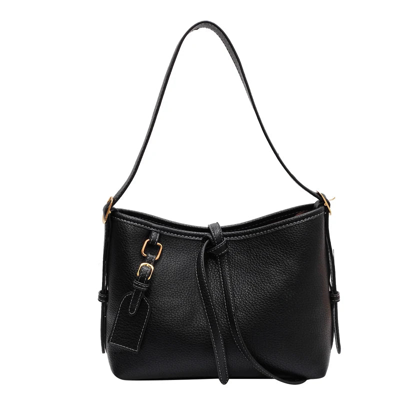 Autumn Winter Ladies Shoulder Bag 2 Piece Set Casual Large Shopping Bag